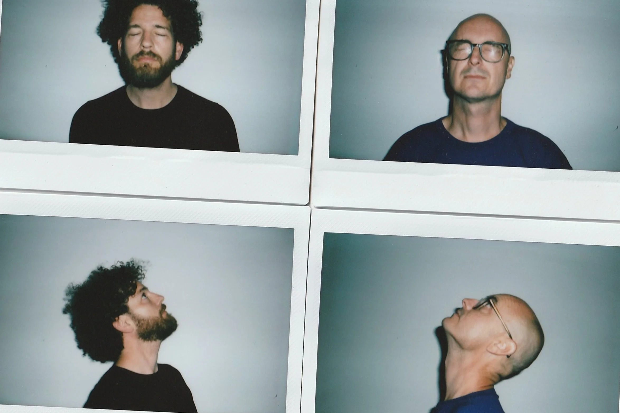 Fort Bliss, the two band members portrayed on instant film